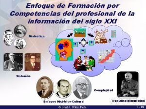 Enfoque de Formacin por Competencias del profesional de