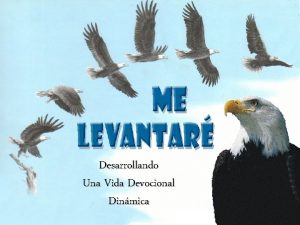 Desarrollando Una Vida Devocional Dinmica La Semana Pasada