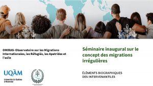 OMIRAS Observatoire sur les Migrations Internationales les Rfugis