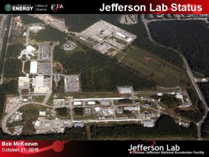 Jefferson Lab Status Bob Mc Keown October 21