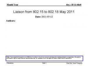 Month Year doc 18 1146 r 0 Liaison