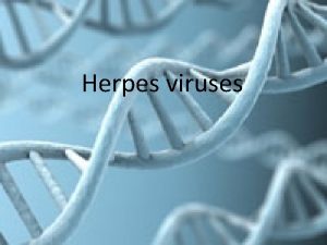 Herpes viruses Properties of herpesviruses Enveloped double stranded