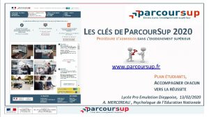 LES CLS DE PARCOURSUP 2020 PROCDURE DADMISSION DANS