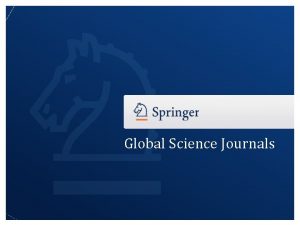 Global Science Journals Global Science Journals Global Science