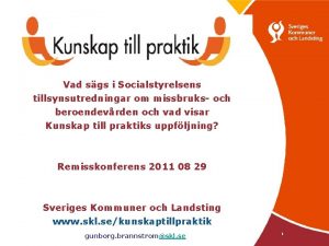 Vad sgs i Socialstyrelsens tillsynsutredningar om missbruks och