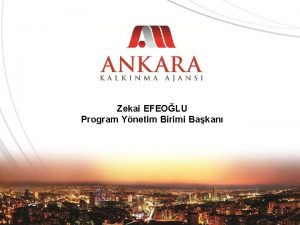 Zekai EFEOLU Program Ynetim Birimi Bakan Yaam Kalitesi