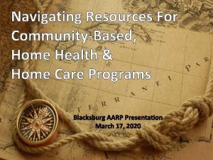 Navigating Resources For CommunityBased Home Health Home Care