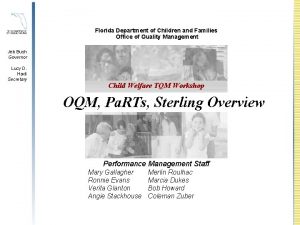 Florida Department of Children and Families Office of