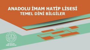 ANADOLU MAM HATP LSES TEMEL DN BLGLER 3