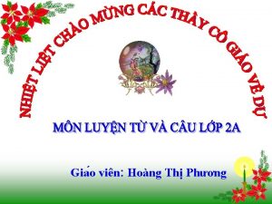 Gia o vin Hong Th Phng v Hoat