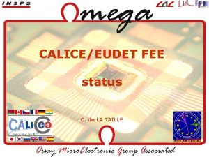 CALICEEUDET FEE status C de LA TAILLE 14