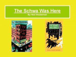 The Schwa Was Here By Neal Shusterman Characters