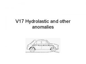 V 17 Hydrolastic and other anomalies Moulton Rubber