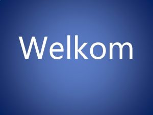 Welkom Wiskunde Methode Reken maar 6 u week