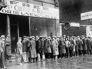 Causes of the Great Depression Demand for consumer