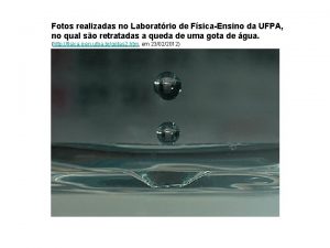 Fotos realizadas no Laboratrio de FsicaEnsino da UFPA