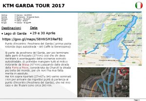 KTM GARDA TOUR 2017 Andrea Davide Michele Nicola