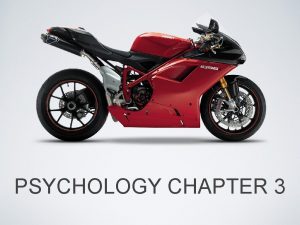 PSYCHOLOGY CHAPTER 3 DEVELOPMENTAL PSYCHOLGY This is the