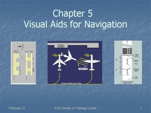 Chapter 5 Visual Aids for Navigation February 22