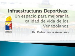 Infraestructuras Deportivas Un espacio para mejorar la calidad