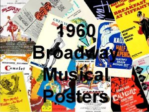 1960 Broadway Musical Posters HAIR The first poster