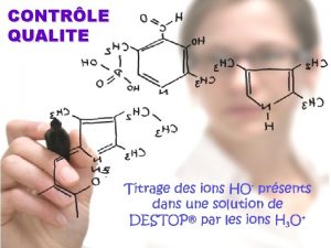 CONTRLE QUALITE ilue d tion Solu DESTOP 10