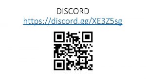 DISCORD https discord ggXE 3 Z 5 sg