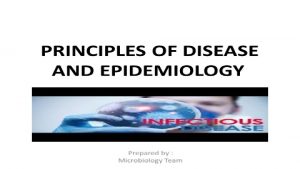 Pathology Infection and Disease Pathology the study of