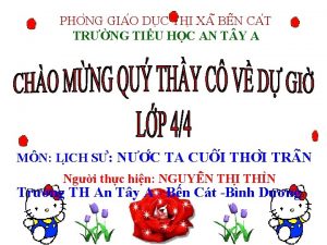 PHO NG GIA O DU C THI XA