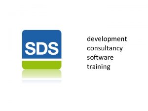 development consultancy software training User Group Meeting 2012