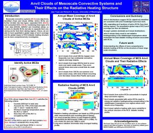 Anvil Clouds of Mesoscale Convective Systems and Their