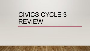 CIVICS CYCLE 3 REVIEW FOREIGN VS DOMESTIC Foreign
