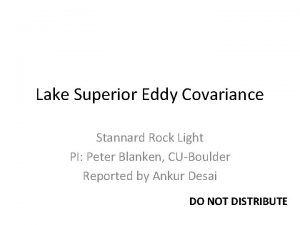 Lake Superior Eddy Covariance Stannard Rock Light PI