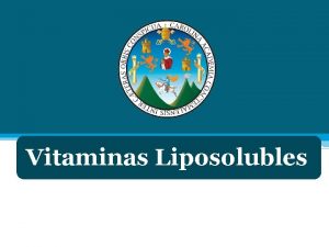 Vitaminas Liposolubles Generalidades vitaminas Vitaminas Vita vida y