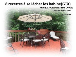 8 recettes se lcher les babineGTX ANDRA JOURDAN