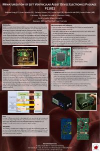 MINIATURIZATION OF LEFT VENTRICULAR ASSIST DEVICE ELECTRONICS PACKAGE