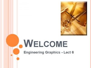 WELCOME Engineering Graphics Lect 6 INVOLUTE Involute is