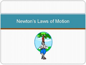 Newtons Laws of Motion Newtons First Law of
