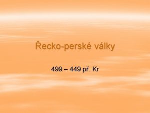 eckopersk vlky 499 449 p Kr Persk e