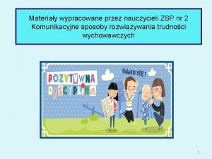 Materiay wypracowane przez nauczycieli ZSP nr 2 Komunikacyjne