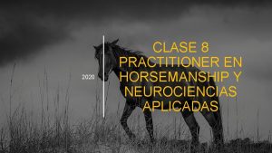 2020 CLASE 8 PRACTITIONER EN HORSEMANSHIP Y NEUROCIENCIAS