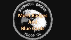 Merit Badges And Blue Cards Merit Badges What
