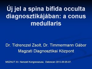 j jel a spina bifida occulta diagnosztikjban a