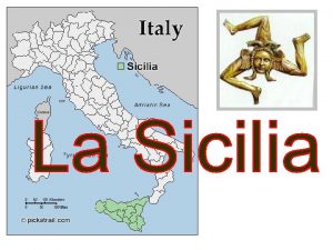 La Sicilia la regione pi grande dellItalia Cartina