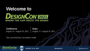 Welcome to Conference Expo August 16 August 18