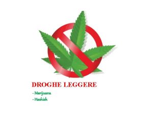 DROGHE LEGGERE Marijuana Hashish MARIJUANA Il principale attivo