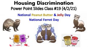 Housing Discrimination Power Point Slides Class 19 4221