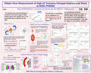 Elliptic Flow Measurement of High p T Inclusive