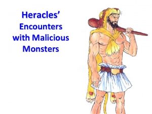 Heracles Encounters with Malicious Monsters Hercules Background Son