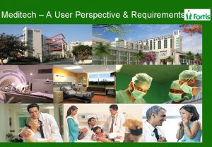 Meditech A User Perspective Requirements Hospitals Proxy for